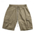 economico Classico-Per uomo Pantaloncini modello cargo Pantaloncini di lino Pantaloncini estivi Pantaloncini da spiaggia A cordoncino Vita elastica Multi tasca Liscio Comfort Traspirante Lunghezza del ginocchio Esterno