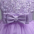 abordables Robes à Fleurs pour Filles-Robe de Demoiselle d&#039;Honneur Fille enfants Fille Robe de princesse Utilisation Mariage Soirée Elégant Magnifique Maille Couleur unie Sans Manches Col Ras du Cou Gris Rouge vin 4 ans et +