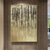 cheap Abstract Paintings-Handmade Oil Painting Canvas Wall Art Decoration Modern Abstract Golden for Home Living Room Decor Rolled Frameless Unstretched Painting