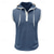 voordelige Sportschool tanktops-Voor heren Wafel Tanktop Hesje Mouwloos shirt Mouwloos Capuchon Zomer Effen Modieus Sportief Klassiek Capuchon Casual Sportschool Straat Rood Top T-shirt voor mannen