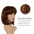 baratos Perucas Sintéticas sem Touca-peruca bob com franja natural moda bob perucas para mulheres peruca sintética colorida fofa para festa diária halloween