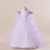 cheap Flower Girl&#039;s Dresses-Flower Girl Dress Kid&#039;s Girls&#039; Princess Dress Performance Wedding Party Elegant Beautiful Mesh Solid Color Sleeveless Crew Neck Light Pink White 4 years+
