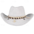 voordelige Fedora-hoed-Voor heren Kentucky Derby-hoed Zonnehoed Feesthoed Zwart Wit Polyesteri Kwastje Modieus Casual Straat Dagelijks Effen Zonbescherming Ademend