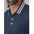 cheap Men&#039;s Golf Clothing-Men&#039;s Golf Polo Shirt Navy Blue Short Sleeve Top Golf Attire Clothes Outfits Wear Apparel