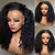 cheap Human Hair Lace Front Wigs-Human Hair 5x5 Closure 13x4 Lace Front Wig Free Part Brazilian Hair Curly Water Wave Black Wig 130% 150% Density Glueless Pre-Plucked For Women Long Human Hair Lace Wig