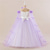 cheap Flower Girl&#039;s Dresses-Flower Girl Dress Kid&#039;s Girls&#039; Princess Dress Performance Wedding Party Elegant Beautiful Mesh Solid Color Sleeveless Crew Neck Light Pink White 4 years+