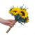 cheap Artificial Plants &amp; Flowers-Wedding Bouquets for Bride, Artificial Silk Flower Eucalyptus and Sunflower Bridal Bouquet, Rustic Outdoor Wedding Photography Prop and Decorative Handheld Flowers