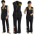 cheap Couples&#039; &amp; Group Costumes-Cobra Kai Karate Kid Outfits Masquerade Men&#039;s Women&#039;s Boys Movie Cosplay Sports Cosplay Black Top Pants Waist Belt Carnival Children&#039;s Day Masquerade Girls&#039; World Book Day Costumes