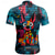 cheap Men&#039;s Jerseys-Men&#039;s Cycling Jersey Short Sleeve Bike Tee Tshirt Jersey with 3 Rear Pockets Mountain Bike MTB Breathable Quick Dry Anatomic Design Wicking Yellow Blue Animal Graffiti Sports Clothing Apparel