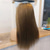 cheap Human Hair Lace Front Wigs-Human Hair 5x5 Closure 13x4 Lace Front Wig Free Part Brazilian Hair Straight Light Brown Wig 130% 150% Density with Baby Hair 100% Virgin Glueless Pre-Plucked For Women Long Human Hair Lace Wig