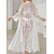 abordables Lencería sexy-Vestido de noche de San Valentín para mujer, lencería sexy, sujetador de cuerpo entero, ropa de dormir de malla, color blanco liso, cálido, cómodo, suave, transpirable, para el hogar, atuendos para