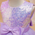 cheap Flower Girl&#039;s Dresses-Flower Girl Dress Kid&#039;s Girls&#039; Princess Dress Performance Wedding Party Elegant Beautiful Sequins Mesh Solid Color Sleeveless Crew Neck Champagne Pink 4 years+