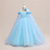 cheap Flower Girl&#039;s Dresses-Flower Girl Dress Kid&#039;s Girls&#039; Princess Dress Performance Wedding Party Elegant Beautiful Mesh Solid Color Sleeveless Crew Neck Light Pink White 4 years+