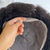 halpa Hiuspalat ja -housut-afrotoupee mustille miehille kudottu hiusyksiköt perverssi kihara täyspitsi afroamerikkalainen miesten toupee hiustenkorvausjärjestelmät miesten afrokiharat hiukset pala patch peruukki (8x10 1 jet