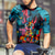cheap Men&#039;s Jerseys-Men&#039;s Cycling Jersey Short Sleeve Bike Tee Tshirt Jersey with 3 Rear Pockets Mountain Bike MTB Breathable Quick Dry Anatomic Design Wicking Yellow Blue Animal Graffiti Sports Clothing Apparel