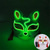 cheap 3D Night Lights-Carnival LED Fox Luminous Mask - Festival Party Light Up Decoration Prop, Internet Celebrity Live Streaming Gift AA Batteries Powered - 1PC