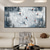 cheap Landscape Paintings-Handmade Original Skiing Painting Oil Painting On Canvas Abstract Texture Winter Landscape Painting Wall Art for Home Decor With Stretched Frame/Without Inner Frame Painting