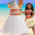cheap Girls&#039; Costumes-Moana Princess Moana Dress Flower Girl Dress Tulle Dresses Kings Day Movie TV Theme Costumes Movie Cosplay for Girls&#039; Kid&#039;s Carnival Children&#039;s Day World Book Day Party Birthday Beach