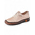 abordables Zapatillas sin cordones y mocasines de mujer-Mocasines de piel sintética con diseño floral verde y costuras hechas a mano para mujer | Perfectos para uso informal