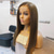 cheap Human Hair Lace Front Wigs-Human Hair 5x5 Closure 13x4 Lace Front Wig Free Part Brazilian Hair Straight Light Brown Wig 130% 150% Density with Baby Hair 100% Virgin Glueless Pre-Plucked For Women Long Human Hair Lace Wig