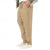 cheap Retro-Men&#039;s Linen Pants Trousers Summer Pants Drawstring Elastic Waist Straight Leg Plain Comfort Breathable Full Length Casual Daily Holiday Classic Style Retro Vintage Black White
