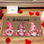 cheap Rugs &amp; Mats &amp; Carpets-Valentine&#039;s Day Gnomes Doormat Kitchen Mat Floor Mat Non-Slip Area Rug Oil Proof Rug Indoor Outdoor Mat Bedroom Decor Bathroom Mat Entrance Rug