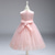 abordables Robes à Fleurs pour Filles-Robe de Demoiselle d&#039;Honneur Fille enfants Fille Robe de princesse Utilisation Mariage Soirée Elégant Magnifique Maille Couleur unie Sans Manches Col Ras du Cou Gris Rouge vin 4 ans et +