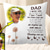 ieftine Textile personalizate-Acoperire pentru pernă memorială personalizată Acoperire pentru pernă foto Cadou de compasiune Cadouri memoriale personalizate Tata îmi lipsești