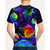 billiga Pojkens 3D Vision &amp; Geometri-Pojkar 3D Grafisk T-shirt Kortärmad Sommar Vår Mode Grundläggande Barn 4-12 år Rund hals Utomhus Ledigt Dagligen Normal
