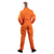 cheap Men&#039;s Costumes-Orange Prisoner Jumpsuit Super Heroes Carnival Costume Jumpsuit Adults&#039; Men&#039;s Women&#039;s Movie TV Theme Costumes Party Halloween Carnival Easy Carnival Costume