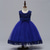 abordables Robes à Fleurs pour Filles-Robe de Demoiselle d&#039;Honneur Fille enfants Fille Robe de princesse Utilisation Mariage Soirée Elégant Magnifique Maille Couleur unie Sans Manches Col Ras du Cou Gris Rouge vin 4 ans et +