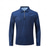 billiga Herrars klassiska polo-Herr Pikétröjor Quarter Zip Polo Semester Gata Fjärdedels blixtlås Långärmad Mode Grundläggande Rand Ficka Vår &amp; Höst Normal Ljusblå Svart Marinblå Mörkgrön Kaki Grå Pikétröjor