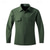 cheap Men&#039;s Work Shirts-Men&#039;s Shirt Work Shirt Button Up Shirt Cargo Shirt Black Green khaki Light Grey Long Sleeve Plain Lapel Vacation Holiday Front Pocket Clothing Apparel Fashion Casual Comfortable