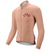 cheap Men&#039;s Jerseys-Men&#039;s Cycling Jersey Long Sleeve Winter Bike Tee Tshirt Jersey with 3 Rear Pockets Mountain Bike MTB Breathable Quick Dry Anatomic Design Wicking Dark Pink White Pink Graphic Sports Clothing Apparel