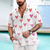 cheap Men&#039;s Printed Shirts-Valentine&#039;s Day Men&#039;s Heart Casual Shirt Button Up Shirt Short Sleeve Casual Party Gift Casual Summer Spring Turndown Button Up Pink
