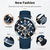 cheap Quartz Watches-REWARD Men Quartz Watch Fashion Casual Wristwatch Luminous Calendar Chronograph Waterproof Silicone Gel Watch