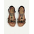 abordables Sandalias Planas-Sandalias planas de estilo bohemio para mujer con adornos de cuentas y tira elástica, zapatos de verano cómodos para playa y salidas casuales.
