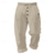 cheap Classic-Men's Linen Pants Trousers Summer Pants Beach Pants Drawstring Elastic Waist Buttons Plain Comfort Breathable Full Length Casual Daily Holiday Fashion Classic Style Black Navy Blue