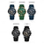 cheap Quartz Watches-REWARD Men Quartz Watch Fashion Casual Wristwatch Luminous Calendar Chronograph Waterproof Silicone Gel Watch