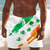 cheap St. Patrick&#039;s Day Bottoms-St. Patrick&#039;s Day Men&#039;s Four Leaf Clover Irish Flag Swimming Trunks Board Shorts Shorts Mid Waist Streetwear Hawaiian Casual Daily Holiday Pocket Drawstring Elastic Waist Designer Clothing Apparel