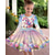abordables Robe Licorne 3D-FILLE 3D Graphic Licorne Robe manche longue Eté Printemps Vacances du quotidien Princesse Magnifique Doux Enfants 4-12 ans Robe casual Robe Trapèze Mi-long Standard