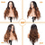 cheap Synthetic Trendy Wigs-Wig for Women Long Curly Wavy Wigs Natural Looking Synthetic Heat Resistant Fiber Wig, Lace Hairline Wig for Daily Use Cosplay