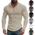 cheap Basic Sweatshirts-Men&#039;s Sweatshirt Quarter Zip Sweatshirt Black White Wine Army Green Khaki Half Zip Plain Ribbed Textured Knit-texture Sports &amp; Outdoor Daily Holiday Polyester Streetwear Basic Casual Spring &amp;  Fall
