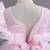 cheap Flower Girl&#039;s Dresses-Flower Girl Dress Kid&#039;s Girls&#039; Princess Dress Performance Wedding Party Elegant Beautiful Mesh Solid Color Sleeveless Crew Neck Pink Blue 4 years+