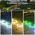 voordelige Pathway Lights &amp; Lanterns-led solar pad licht buiten ip65 waterdicht super helder schijflicht 17led tuin gazon pad patio landschap decoratie 4 stuks
