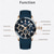 cheap Quartz Watches-REWARD Men Quartz Watch Fashion Casual Wristwatch Luminous Calendar Chronograph Waterproof Silicone Gel Watch