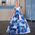 cheap Party Dresses-Kids Girls' Party Dress Floral Sleeveless Performance Special Occasion Elegant Princess Polyester Summer Spring 4-13 Years Red Blue Orange