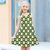 cheap 3D Shining Vision Dress-St. Patrick Girls&#039; 3D Graphic Four Leaf Clover Dress Sleeveless Summer Spring Vacation Daily Holiday Princess Beautiful Sweet Kids 4-12 Years Casual Dress A Line Dress Knee-length Regular Fit