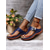 cheap Comfort Sandals-Women&#039;s Brown  Faux Leather Flip-Flop Sandals with Perforated Design and Metallic Accent for Casual Wear and Summer Outings