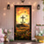 cheap Door Covers-Door Decorations Door Covers Cross Door Tapestry Door Curtain Decoration Backdrop Indoor/Outdoor Door Banner for Front Door Farmhouse